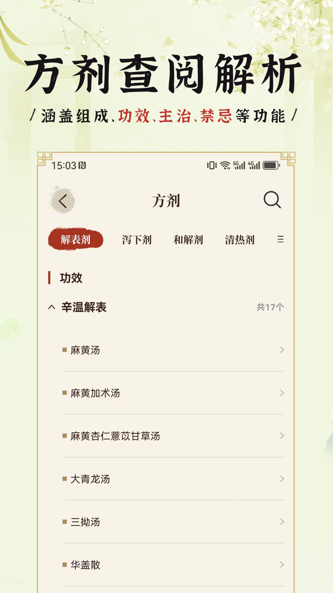 中医方剂i截图2