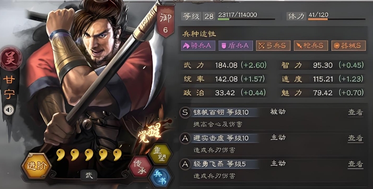 三国志战略版赤壁队战力如何