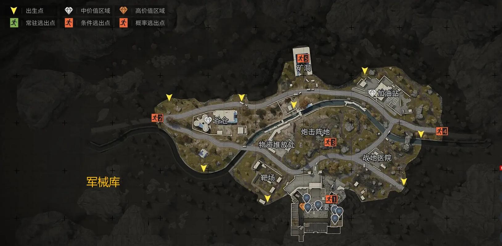 暗区突围农场地图管理处在哪里