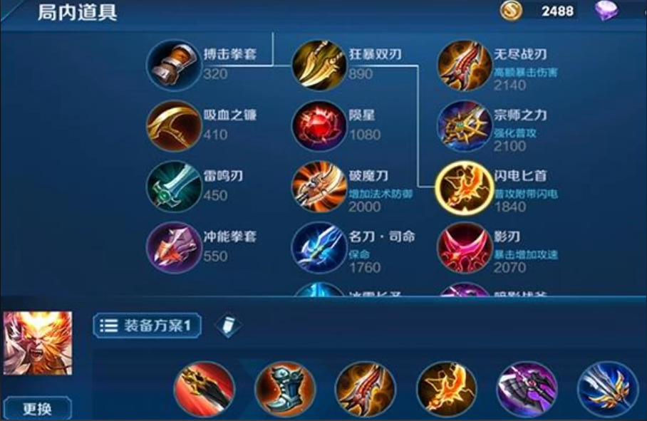 王者荣耀猴子出装和铭文有哪些