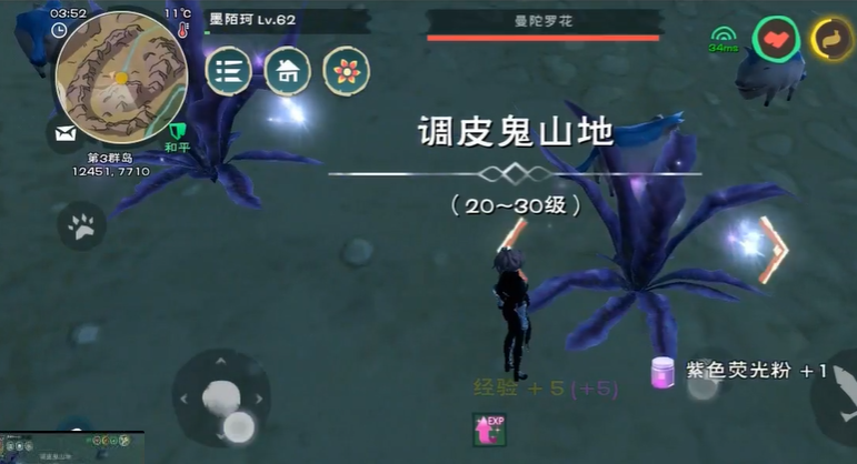 创造与魔法紫色曼陀罗花在哪里