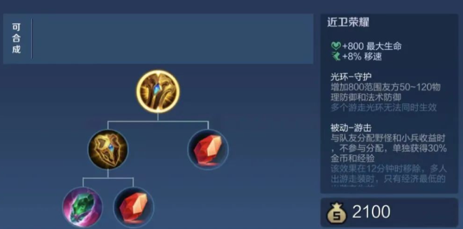 王者荣耀打辅助出什么装