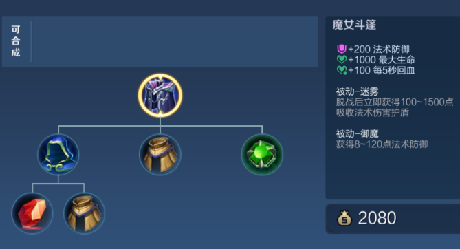 王者荣耀打辅助出什么装
