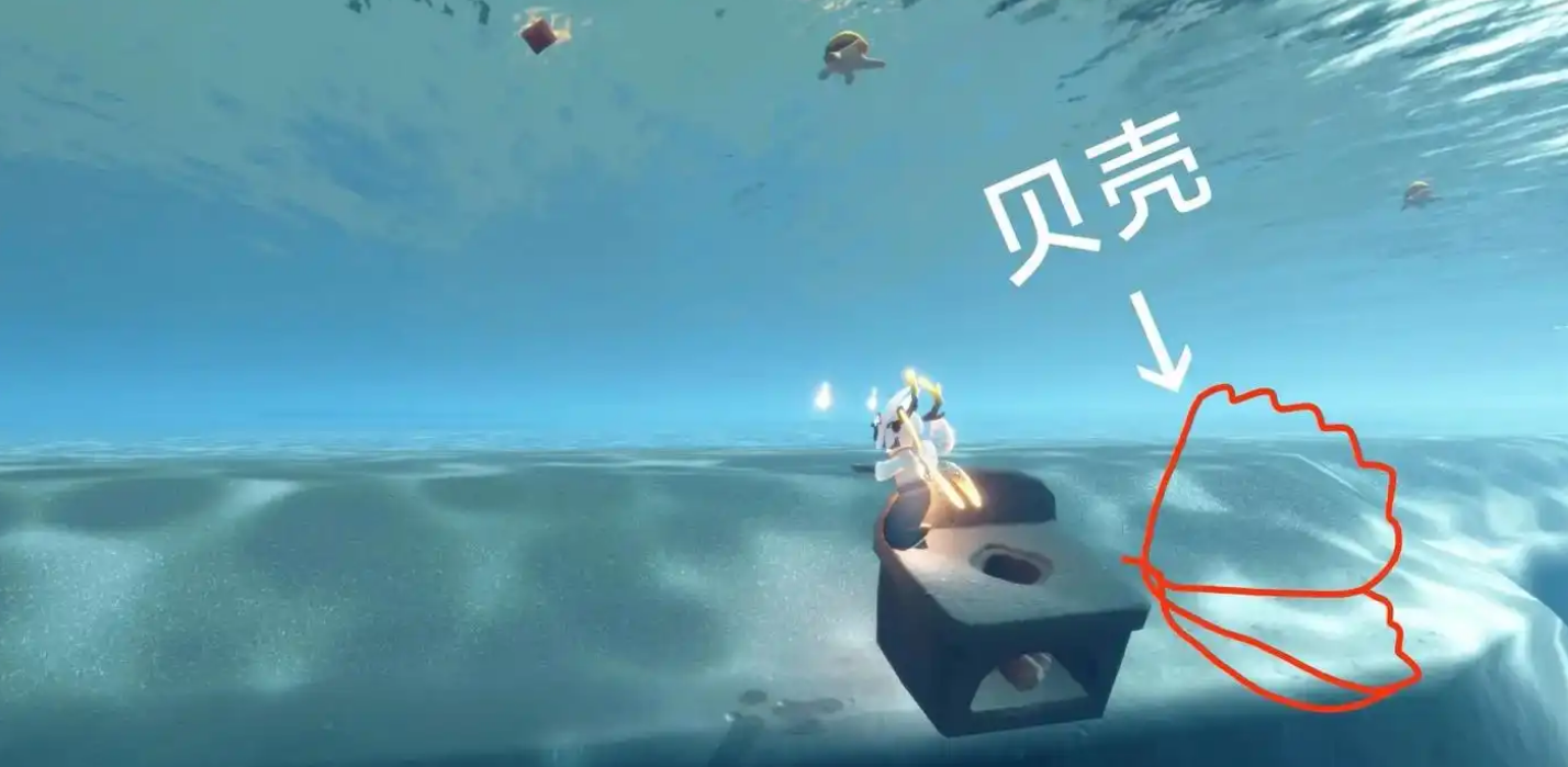 光遇贝壳星云怎么去