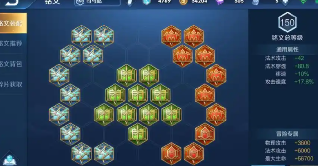 王者荣耀司马懿边路铭文出装是什么