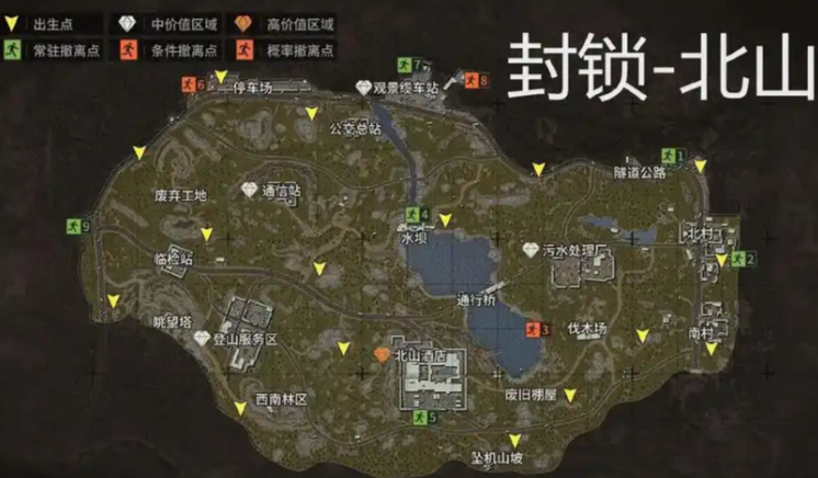 暗区突围北山和农场哪个肥