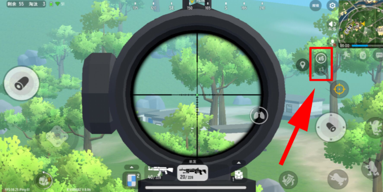 香肠派对六倍镜样子是如何变小的