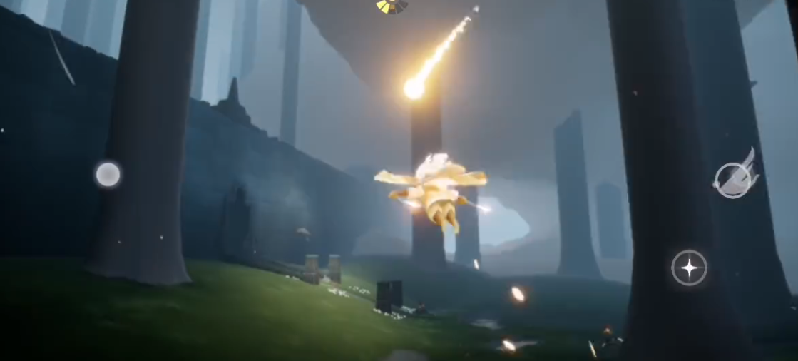 光遇如何追逐散落的星光雨林