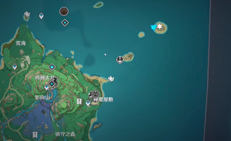 原神神里屋敷的雷神瞳怎么拿