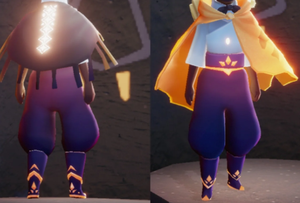 光遇双麻花辫配什么斗篷