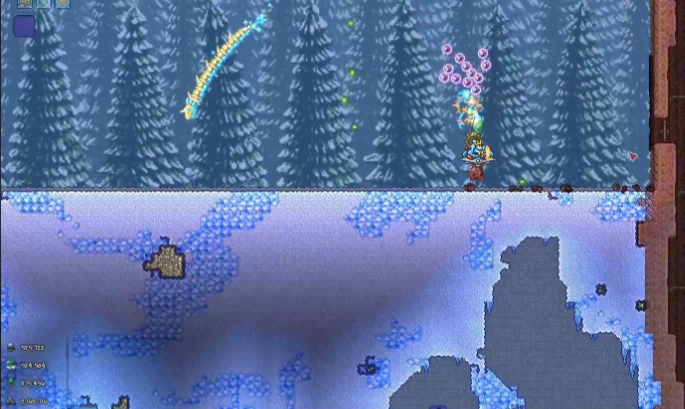 泰拉瑞亚如何快速刷冰冻钥匙