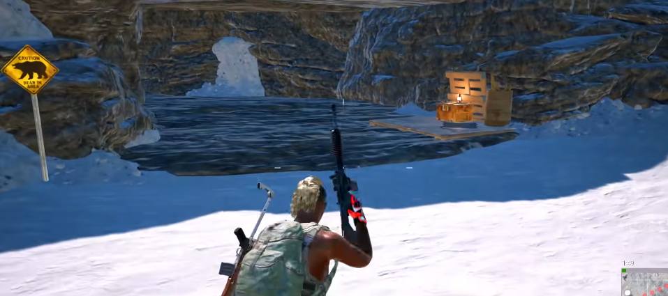 绝地求生雪地图哪里有空投洞 绝地求生雪地图哪里有空投洞