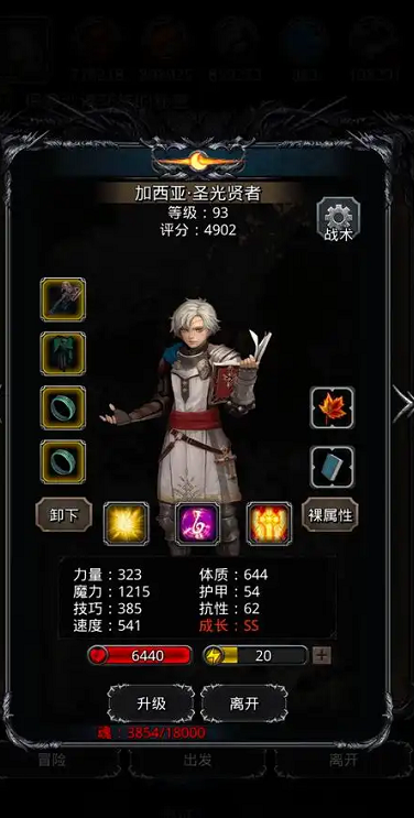 地下城堡2圣光贤者用哪个角色 地下城堡2圣光贤者用哪个角色