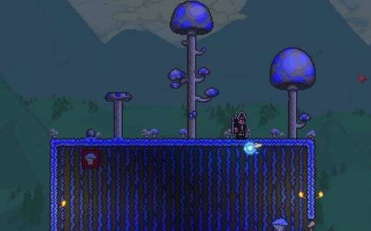 泰拉瑞亚如何种植夜光蘑菇