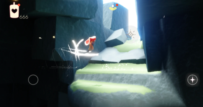 光遇无翼如何飞到云野神庙