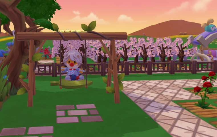 摩尔庄园牡丹樱花怎么装饰