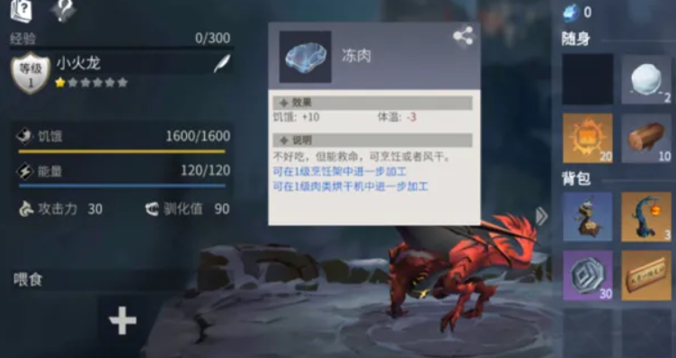 冰原守卫者怎么喂食