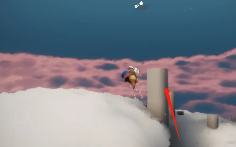 光遇空中梅花桩怎么去