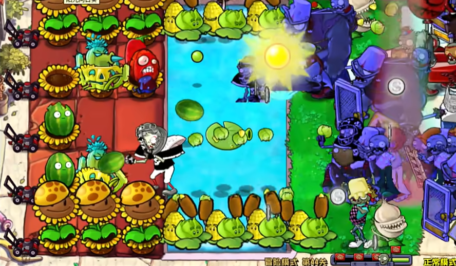 植物大战僵尸44关怎么过