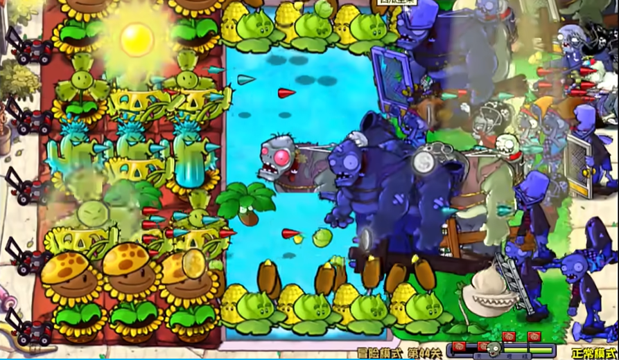 植物大战僵尸44关怎么过