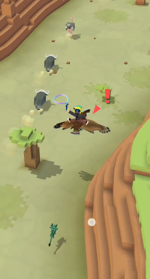 疯狂动物园里的龙鹰怎么抓