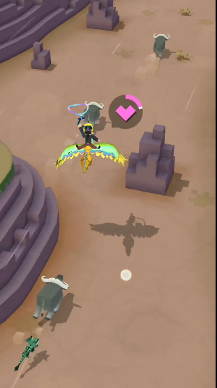 疯狂动物园里的龙鹰怎么抓