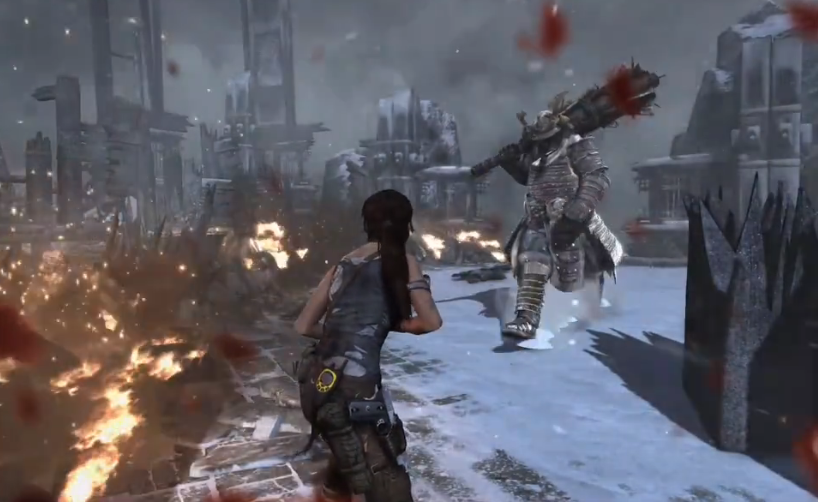 古墓丽影9巨人武士怎么打 古墓丽影9巨人武士怎么打