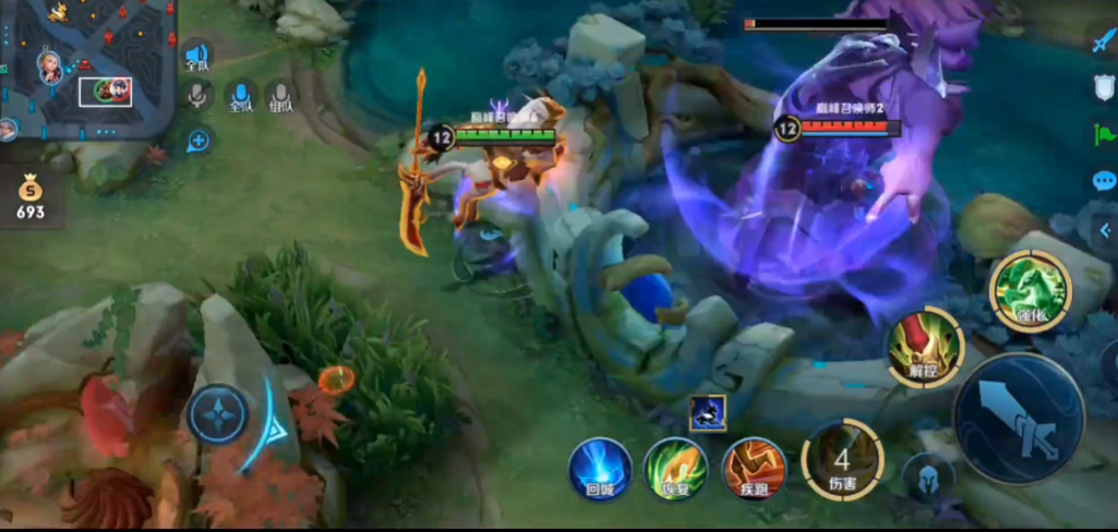 王者荣耀关羽怎么打闪马抢龙