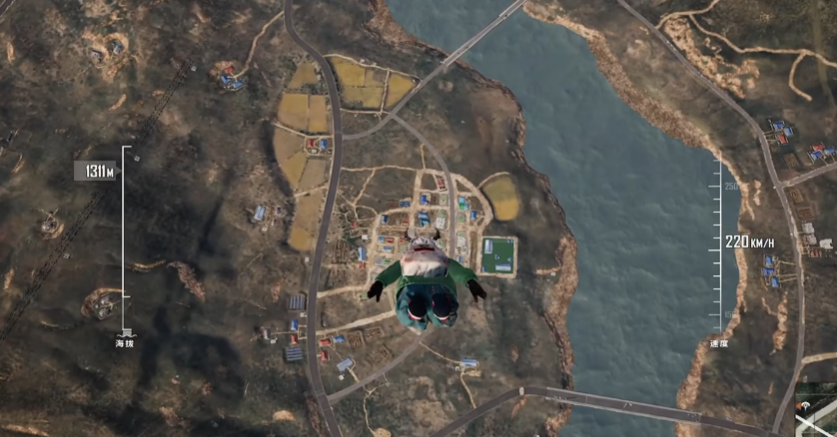 绝地求生怎么跳伞落地快 绝地求生怎么跳伞落地快