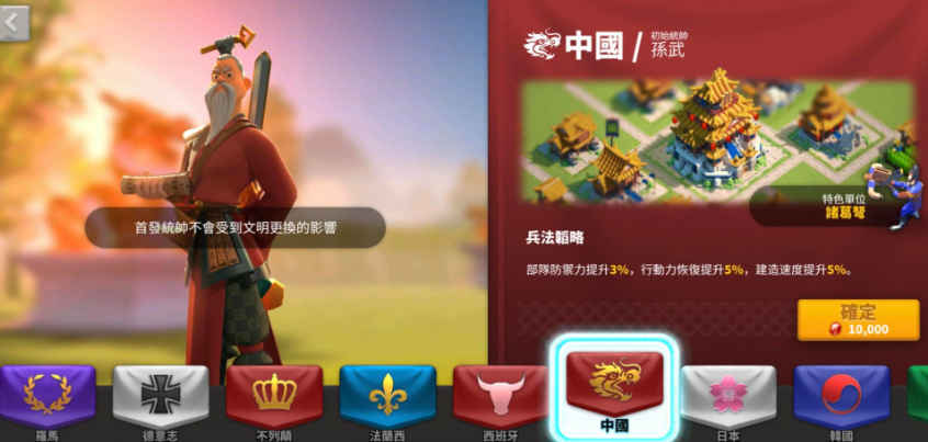 万国觉醒前期要选什么文明