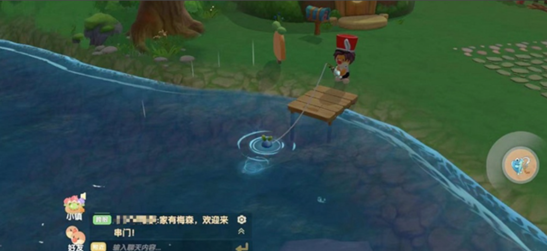 摩尔庄园鱼竿怎么获得