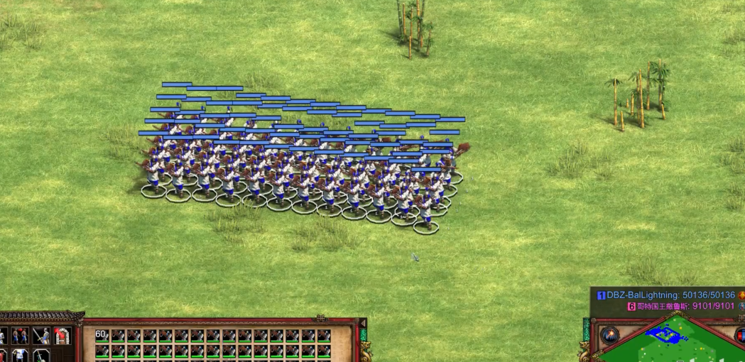 帝国时代2中国用什么兵种