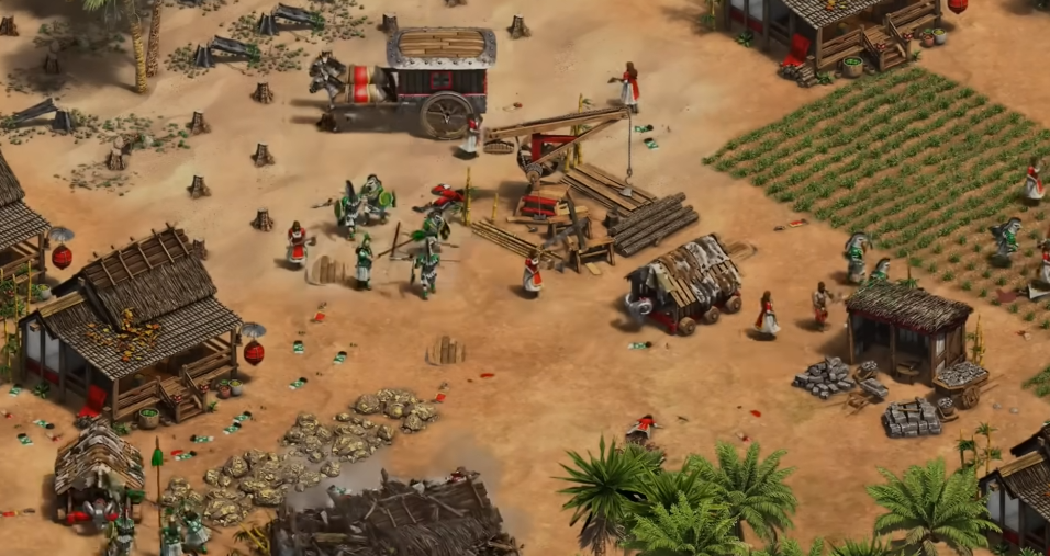 帝国时代2中国用什么兵种