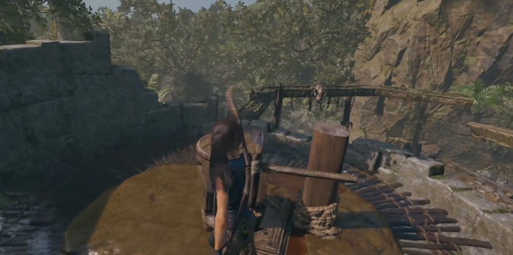 古墓丽影9秘鲁古墓吊桥怎么过