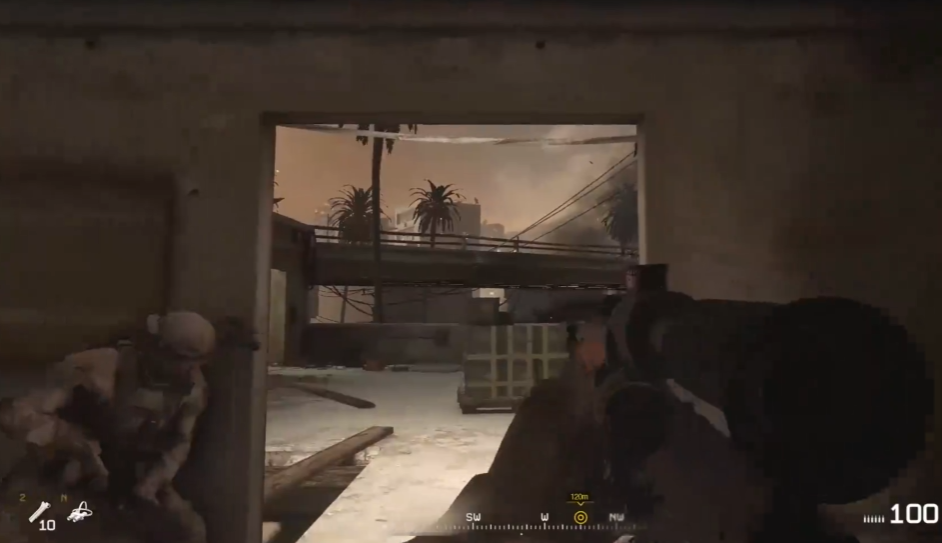 使命召唤4第一章第三关怎么打