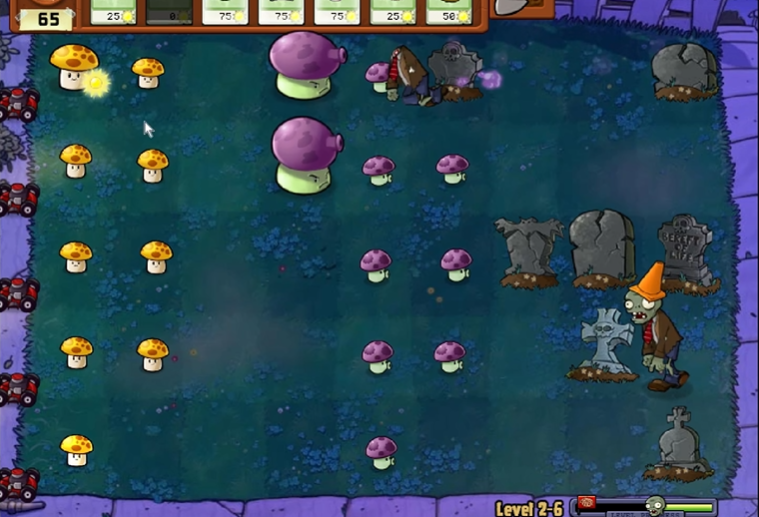 植物大战僵尸2-6怎么打