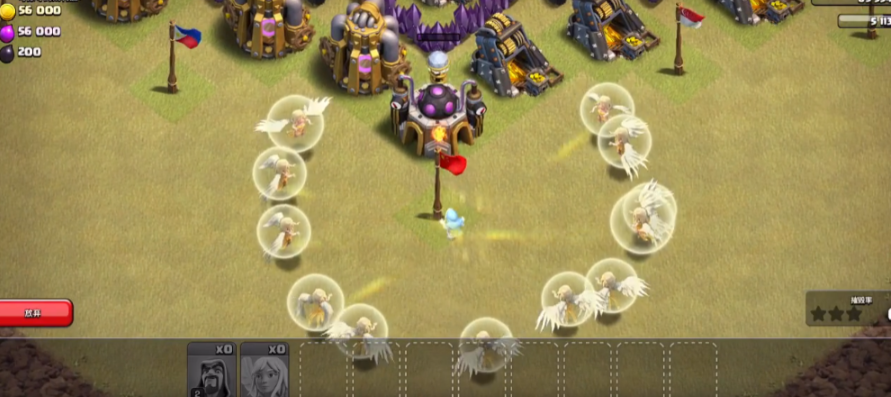 部落冲突天使如何防御