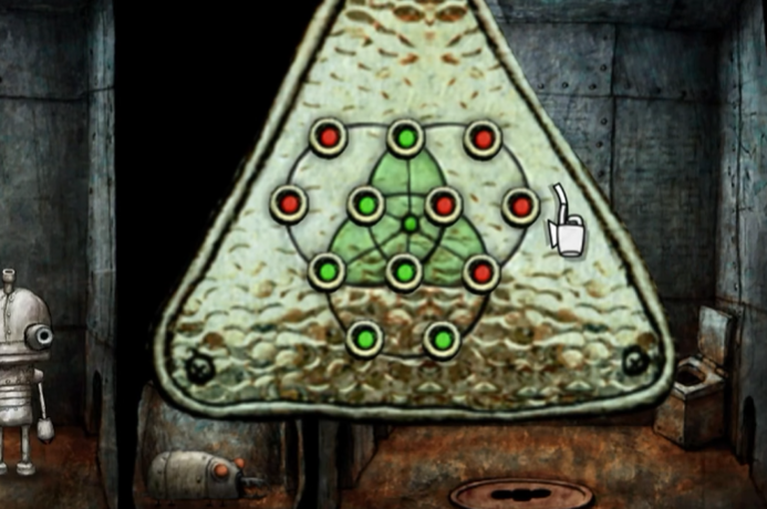 机械迷城如何把绿珠放到中间