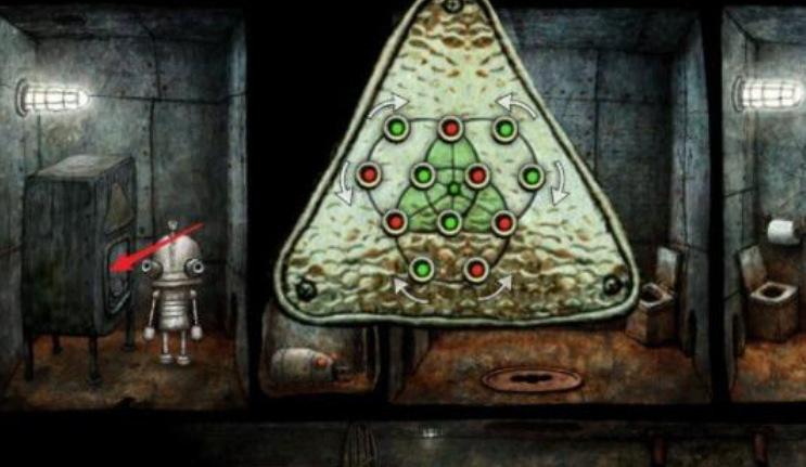 机械迷城如何把绿珠放到中间