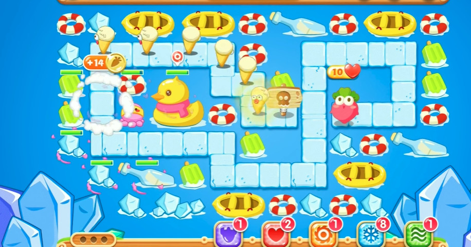 保卫萝卜2的41关怎么过