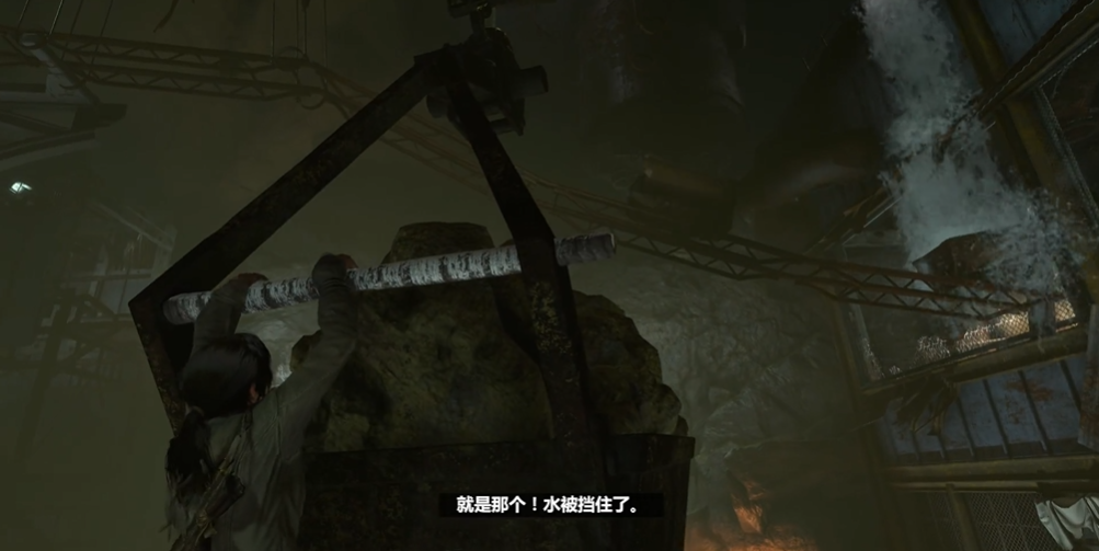 古墓丽影采矿推车怎么过