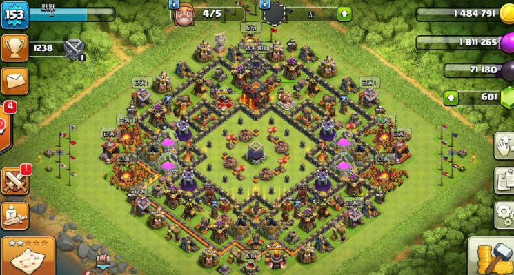 部落冲突怎么放兵种