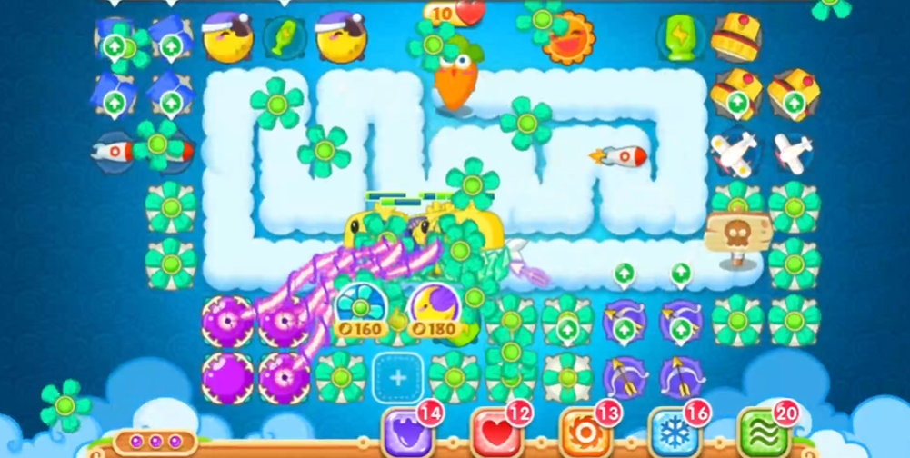 保卫萝卜2第61关怎么打